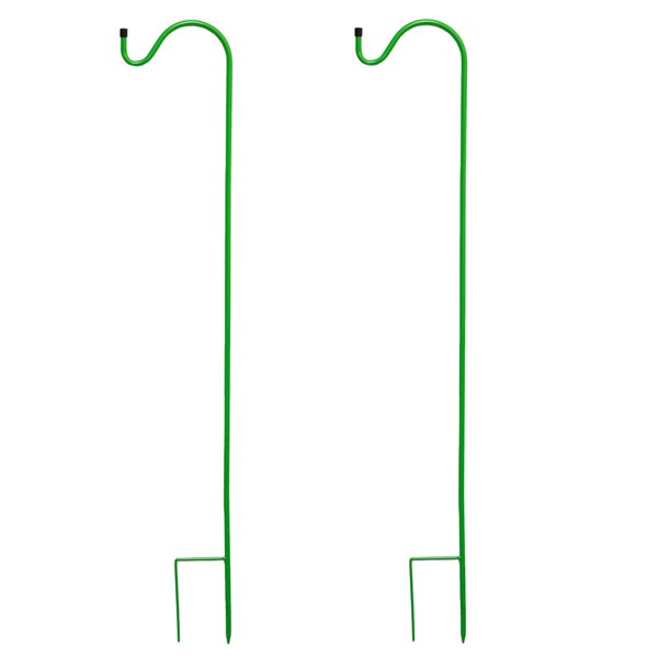 BANBERRY DESIGNS Shepherd Hooks for Outdoor - Set of 2