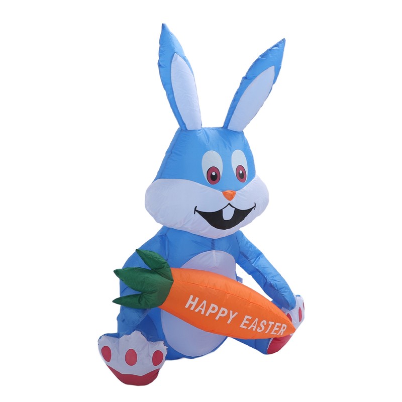 1.2 m Easter Inflatables Rabbit Cartoon Cute Fun Innovative Blow
