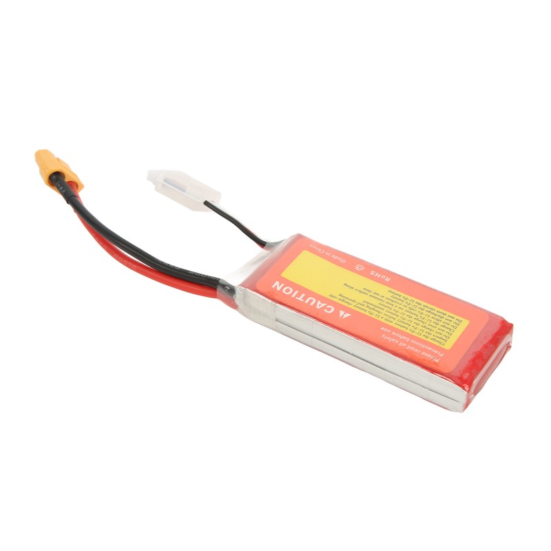 11.1V 1500mAh 100C 3S LiPo Battery with XT60 Plug Accessory