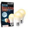 MiracleLED 604671 12W 2-Pack Blue Blocking MAX Light, 100W Replacement