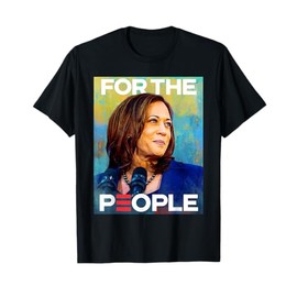 Harris Walz 2024 For The People Kamala Harris Tim Walz 2024 T-Shirt
