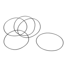 PATIKIL Nitrile Rubber O-Rings 50mm OD 48mm ID 1mm Width, 20 Pcs Metric Sealing Gasket for Faucet Plumbing Automotive Repair, Black