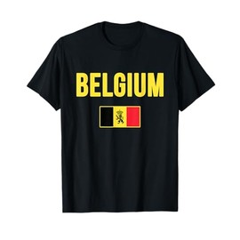 Belgium Belgian Flag Souvenir Belgie T-Shirt