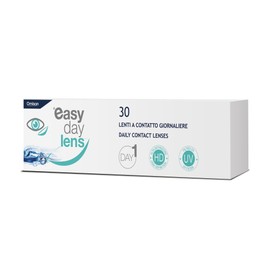 Easy Day Lens, 30 Lenti A Contatto monouso Giornaliere per la correzione della miopia, -3,75