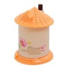 Water & Wood House Style Automatic Plastic Toothpicks Holder Box Orange