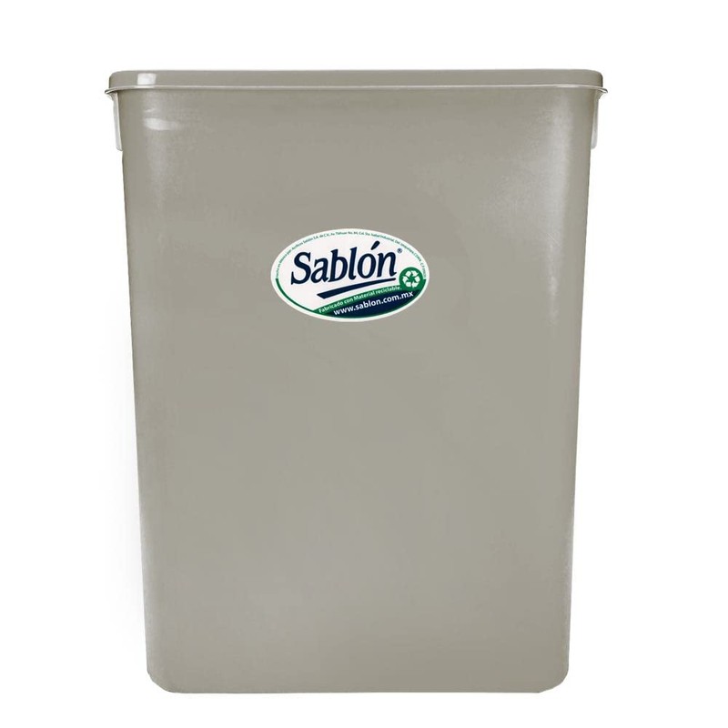 Sablon 2 Pack Bote de Basura 42L sin Tapa Color