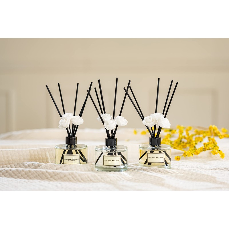 CULTURE & NATURE Reed Diffuser Set 6.7oz (200ml) Vanilla Scented