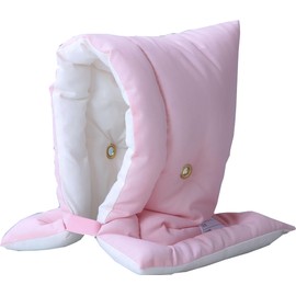 Made in Japan, Japan Fire Protection Association Certified, Kanekalon Disaster Prevention Cushion, S, 10.2 x 14.6 inches (26 x 37 cm), Pink