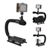 DV Bracket Stabilizer Kit Professional Handheld Video Stabilizer Grip with