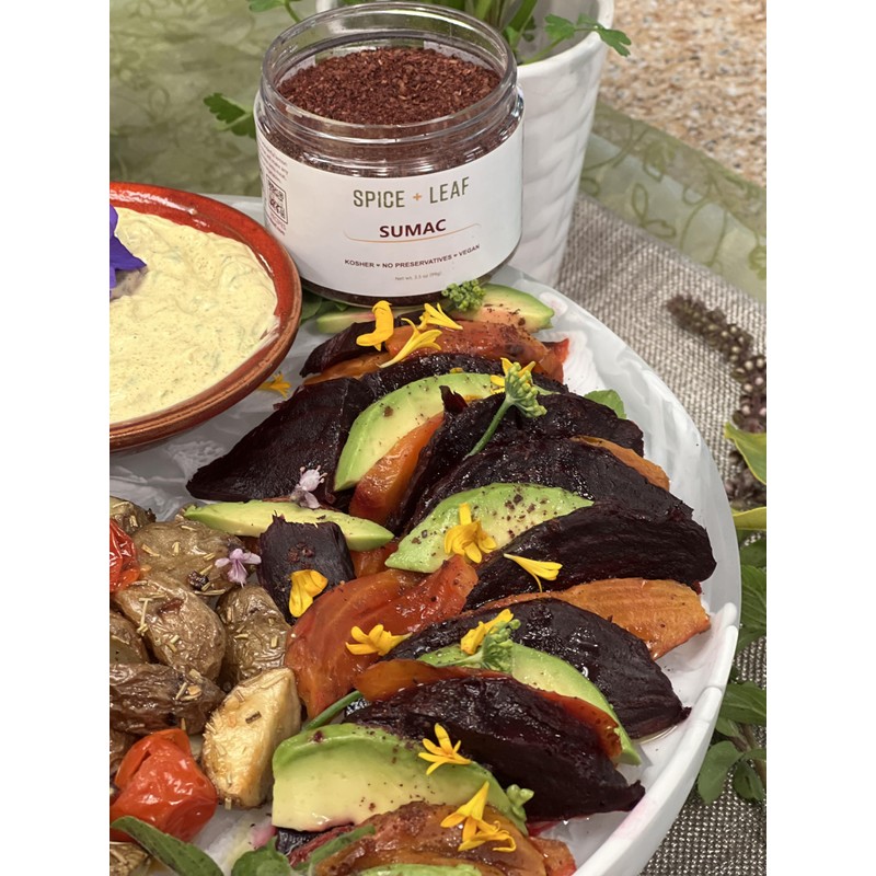 Premium Ground Sumac Spice by SPICE + LEAF - Vegan