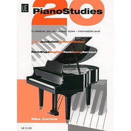 Piano Studies(20): in classical, jazz and popular styles. für Klavier.