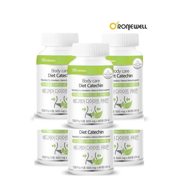 Roniwell [1+1] Roniwell Body Tear Diet Catechin 60 tablets Green