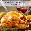Turkey Baster with Silicone Suction Bulb, Stainless Steel Food Grade