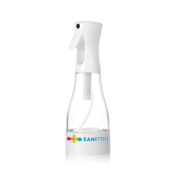 SANITRU Multi Surface Cleaning, Sanitizing & Disinfecting System | Uses Electricity to Convert Tap Water, Salt & Vinegar into an All Purpose Cleaner for your Home | Electrolyzed Water Generator