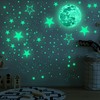 PVC Self Adhesive Wall Sticker Luminous Fluorescent Wall Decals for