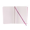 Fabriano Ispira Soft-Cover Notebook, 5.8" x 8.3", A5, Lined, Purple