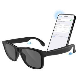 Smart Glasses for Women Men,Bluetooth Glasses with Photochromic Lenses,Built-in Mic & Speakers,Anti-Blue Light Lens with Hands-Free Listening Voice Control,Perfect for Indoor Outdoor