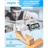 eSynic 150mm/6Inch Digital Vernier Caliper with Fractions/Inch/Metric Conversion Electronic Vernier