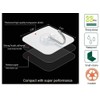 33lbs Adhesive Sticky Hooks for Hanging on Wall or Ceiling,
