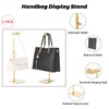 MCKECHSION Handbag Display Stands - 2 Pack Stainless Steel Purse