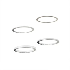 Lotatheta Headset Riser Front Fork Washer Spacers Gasket 0.3mm 1mm 2mm 3mm Bike Bicycle Cassette Adjustment for Mountain Bike Road Bike