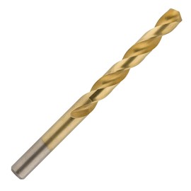 UK Drills - HSS Titanium Drill Bits - Fully Ground, Titanium Coated Tool Bit Jobber - To be used on Steel, Wood & Plastic - 11.5mm