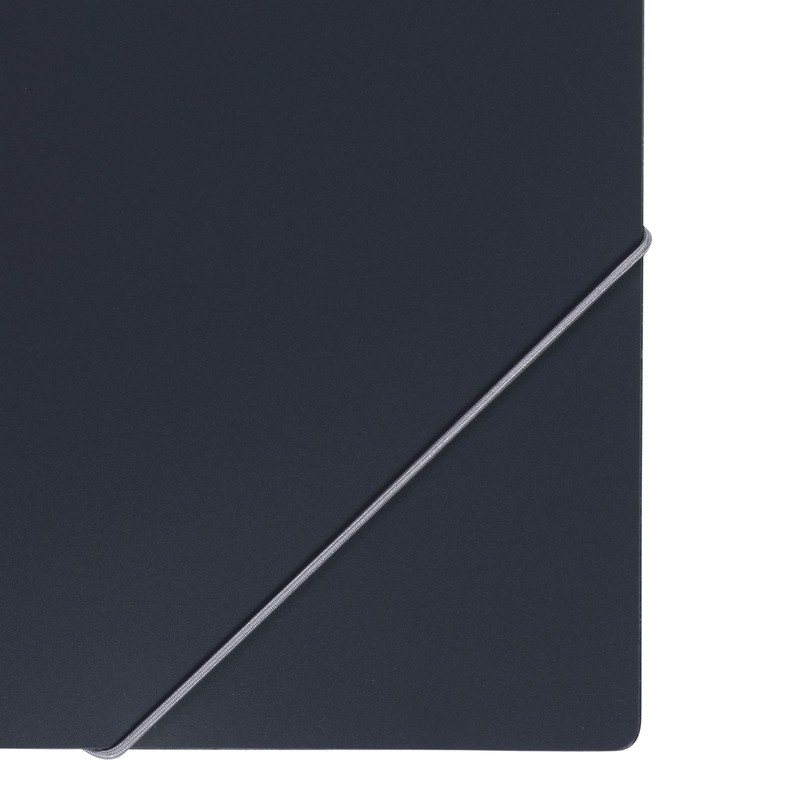 Elba 33490AZ A4 File Folder/Plastic with Elastic Closure/0.05 mm Polypropylene/for