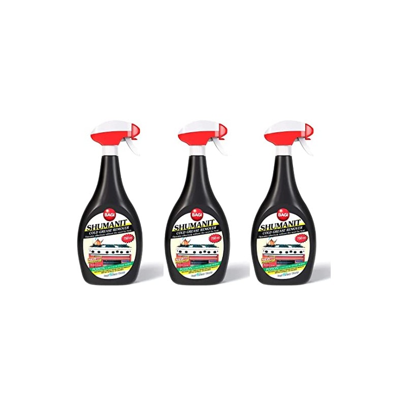 SHUMANIT Bagi Shumanit Cold Grease Remover - 26.4 Fl Oz