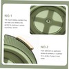 GLEAVI Rotating Makeup Organizer Tray Round Spice Rack Kitchen Organizer
