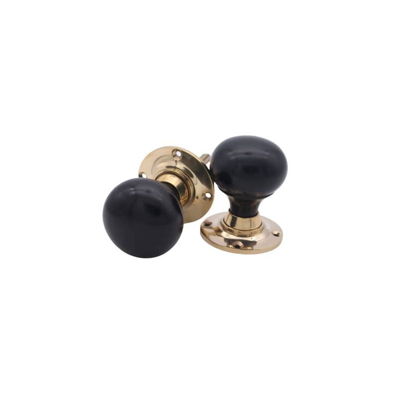 Infinity Decor Victorian Style Solid Natural Ebony & Rosewood Mortice