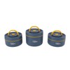 Bento Lunch Box Round with Lid Bag Leakage Proof Stainless