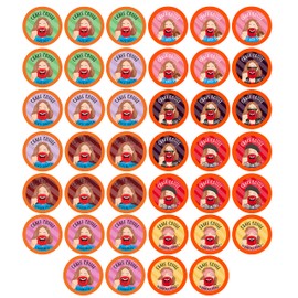 Crave Beverages Coffee Lovers - Flavored and Non Flavored Coffee Pods, for Keurig K Cup Brewers, 40 Count