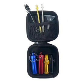 Portable Kitchen Spice Dispenser Set, Metal Leak-Proof Spice Bottle for Outdoor Travel and Camping (4 Colors)