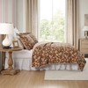 Laura Ashley - Full/Queen Quilt Set, Reversible Cotton Bedding with
