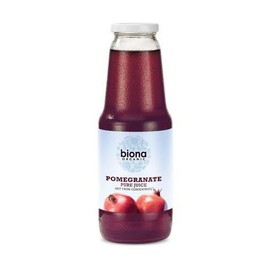 Biona Pomegranate Pure Juice - Organic - 8 x 1l