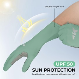 KastKing Sol Armis Pro UPF50+ - Guantes de pesca de secado rápido, guantes de protección UV con dedos completos, guantes de protección solar para hombres y mujeres para exteriores, caza