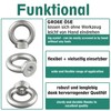 Ring Nuts Similar to DIN 582, Cast and Polished, Rustproof
