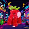 Steal a Brainrot Strawberry Elephant Collectible Character, Stylish Home Decor