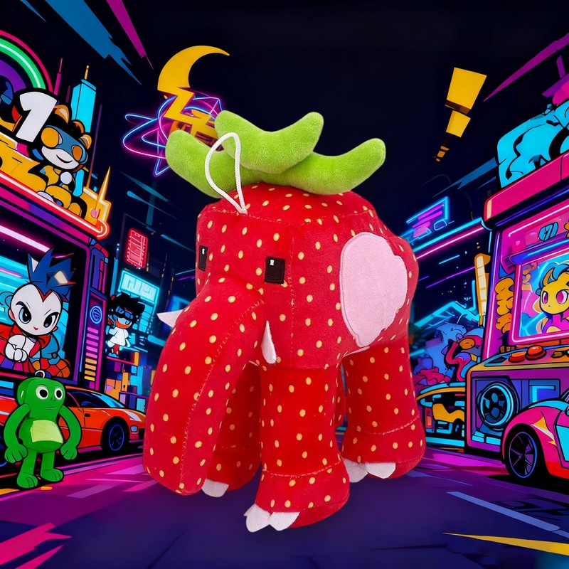 Steal a Brainrot Strawberry Elephant Collectible Character, Stylish Home Decor