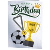 Happy Birthday Football Card for Dad - World's Best Dad