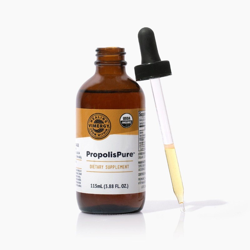 Vimergy PropolisPure ® –USDA Organic Propolis Liquid Extract – Immune