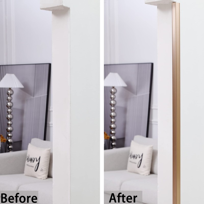 Trimold Aluminum Peel and Stick L Molding Corner Guards with
