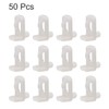 sourcing map Plastic Shelf Support Pegs,5mm Shelf -Locking,Mini Cabinet Shelf