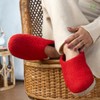 Grült Felt Slippers, Made from Sheep's Wool with Leather Sole,