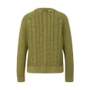 s.Oliver Women's Cable Knit Cardigan, 7774 Green