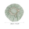 VOCOSTE Shower Cap, Hair Cap, Double Layer, Waterproof, Reusable, Bath,