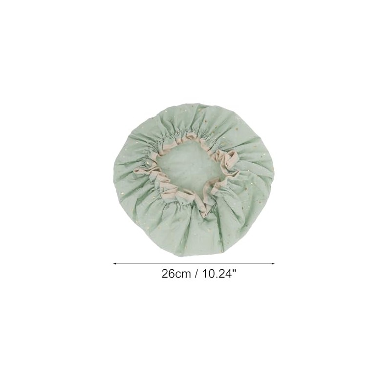 VOCOSTE Shower Cap, Hair Cap, Double Layer, Waterproof, Reusable, Bath,