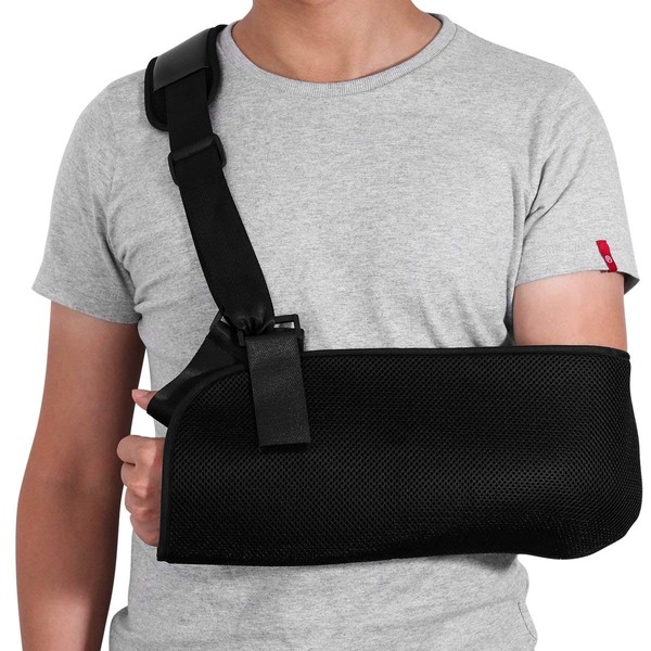 Healifty Arm Sling Adjustable Shoulder Orthosis Wrist Elbow Fixing Bone Fracture Injury Use