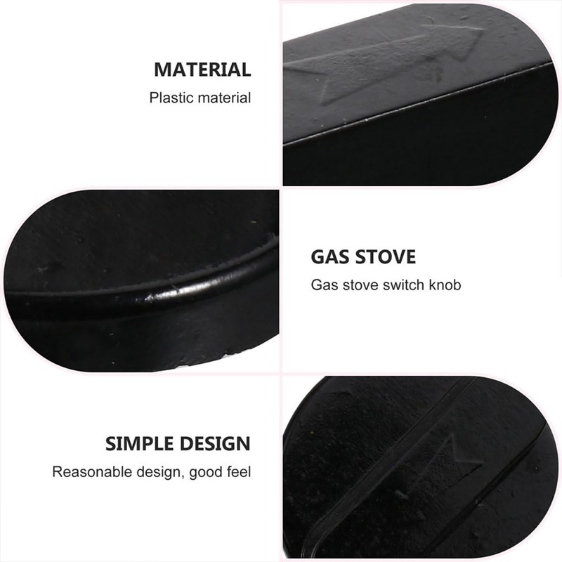 LABRIMP 12pcs Universal Gas Stove Knobs Replacement Set Kitchen Essentials