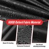 Youlvy Fire Pit Cover Rectangular 42 Inch - Waterproof Outdoor